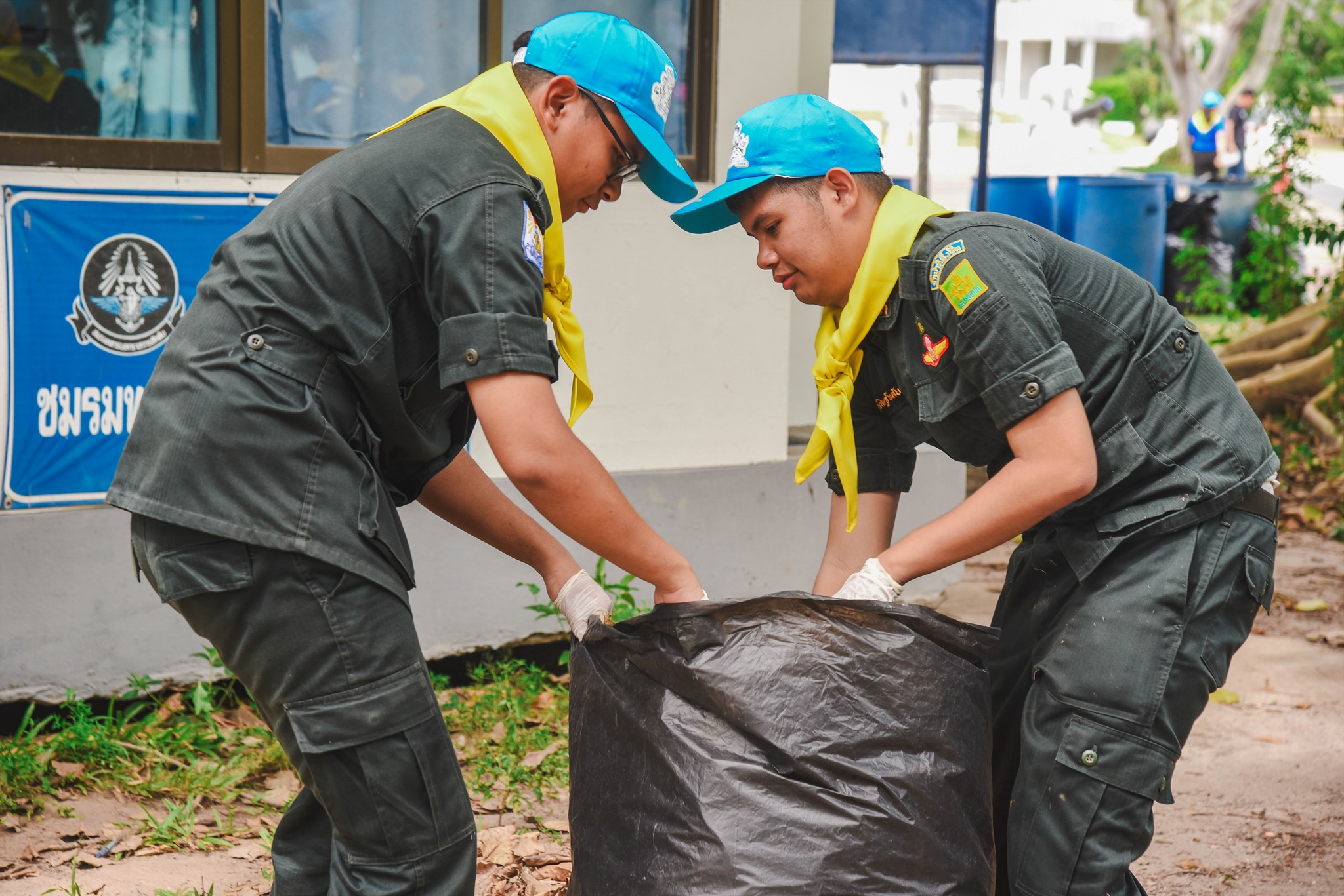 68-07-16 กิจกรรมจิตอาสานักศึกษาวิชาทหาร