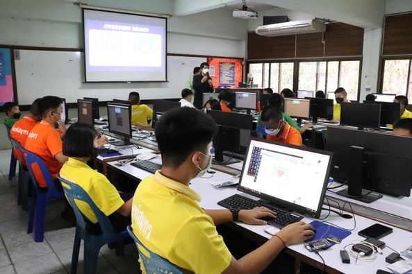 4/2/66 กิจกรรมส่งเสริมศักยภาพการเขียนโปรแกรมโดยใช้บอร์ด Micro:Bit