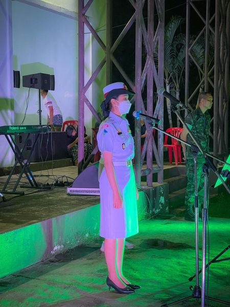 1/12/65  รองผู้อำนวยการปาริชาติ สันติเลขวงษ์ ให้เกียรติเป็นประธานในพิธีเปิดกิจกรรม Gang Show ค่ายลูกเสือสมุทร