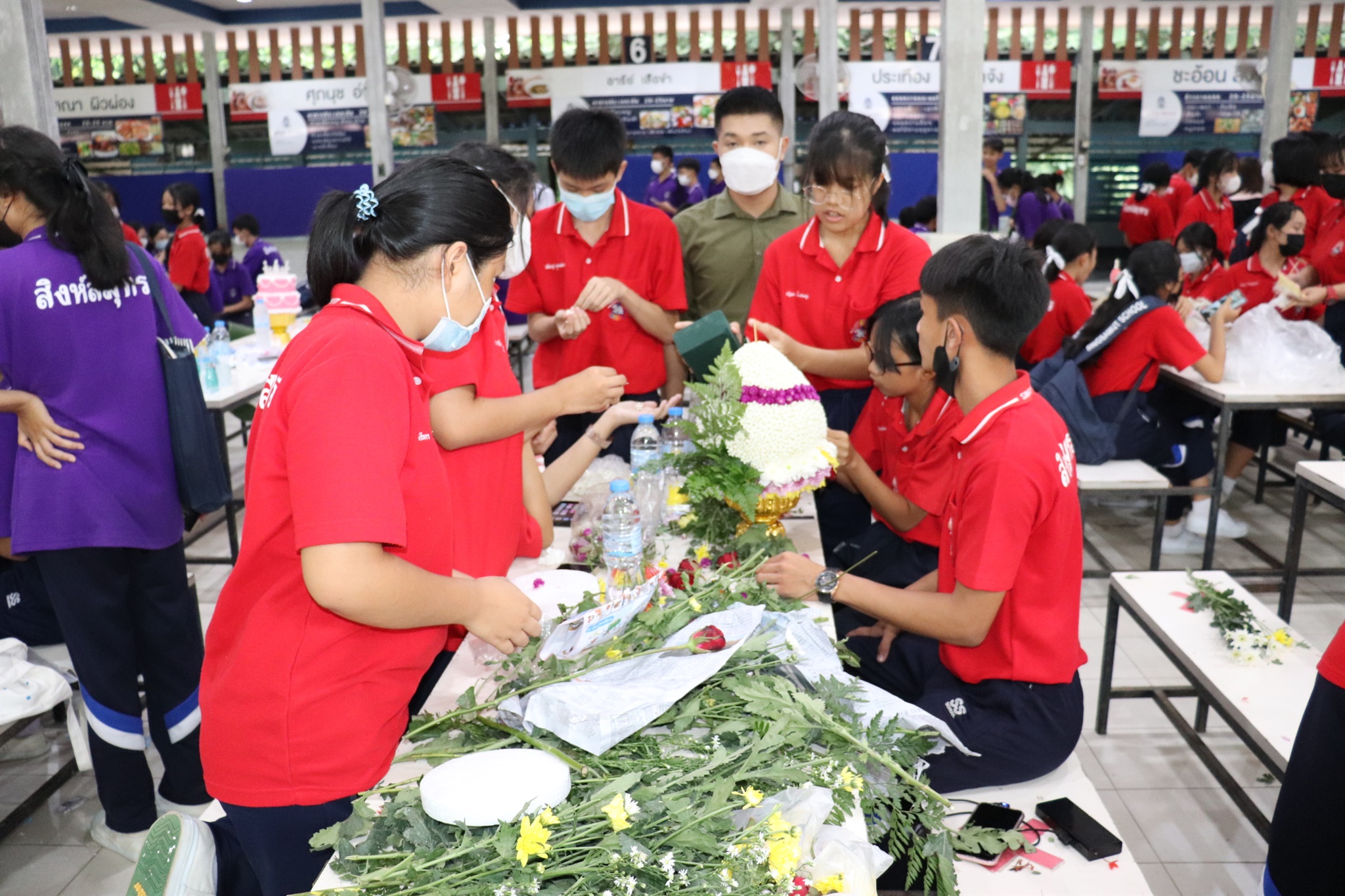 04 ทำพานไหว้ครู 22-06-2565